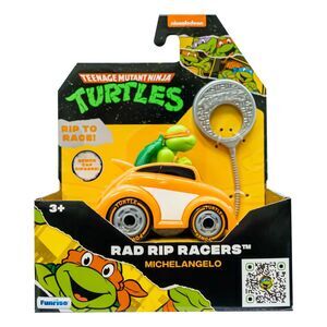 Teenage Mutant Ninja Turtles Michelangelo Rad Rip Racers in rare boxed form